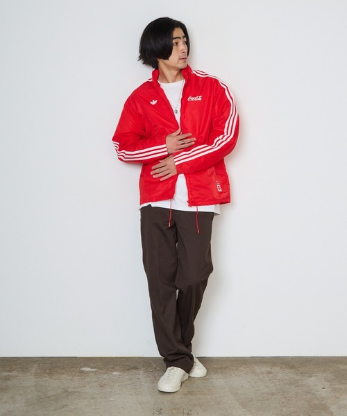 adidas トラックジャケット（色：レッド系）の商品一覧 通販 - Yahoo