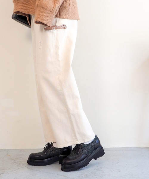 「あしながおじさん」 シューズ 23.0cm ブラック レディース_画像8