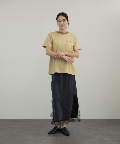 「AMERICANA」 半袖Tシャツ FREE ホワイト系その他5 レディース_画像6