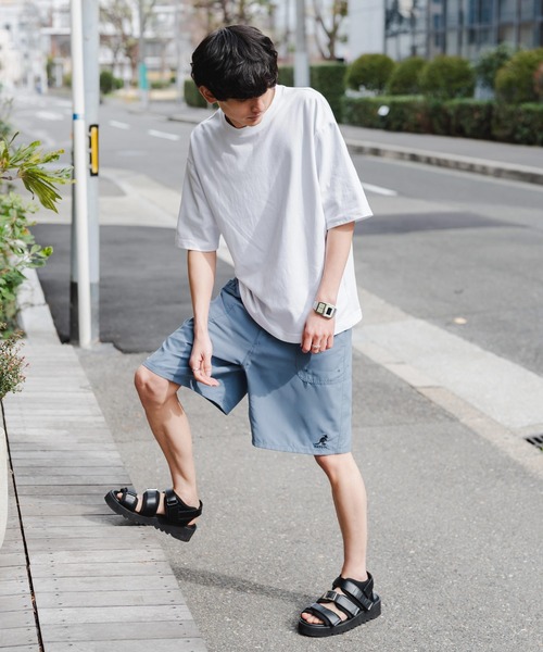 「KANGOL」 ショートパンツ M ネイビー メンズ_画像4