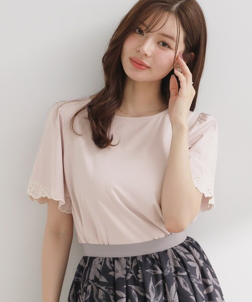 Couture Brooch（クチュール ブローチ） tシャツ 半袖 「接触冷感・UV 