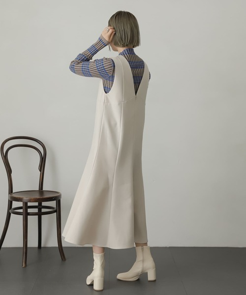 「SENSE OF PLACE by URBAN RESEARCH」 サロペットスカート ONE ブラック レディース (8/8)