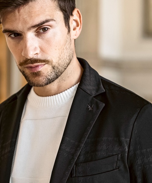 「1PIU1UGUALE3 RELAX 」 テーラードジャケット XX-LARGE ブラック メンズ_画像7