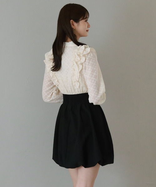 「Cheek」 ドッキングワンピース MEDIUM アイボリー レディース_画像7
