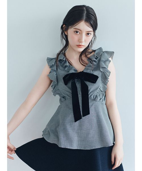SNIDEL（スナイデル） パンツ 「セットアップ対応」ロー切替フレアスカ