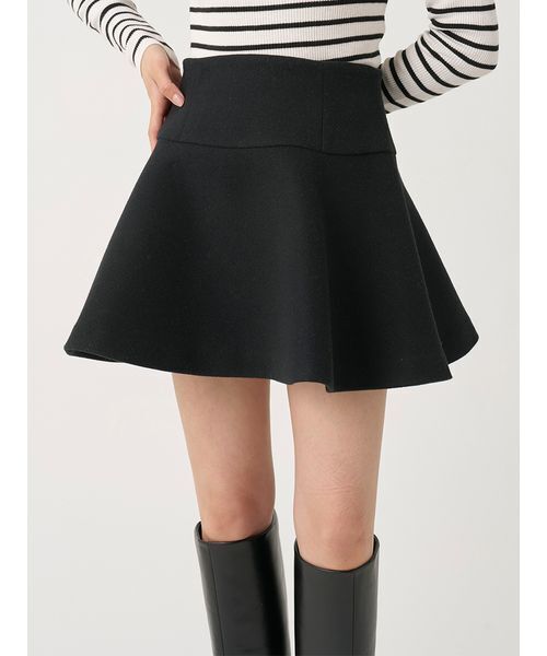 SNIDEL（スナイデル） パンツ 「セットアップ対応」ロー切替フレアスカ