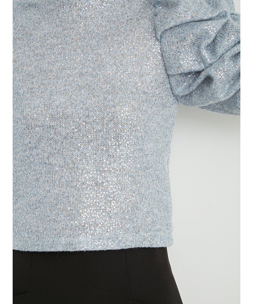 「LILY BROWN」 半袖カットソー ONE SIZE ブラック レディース_画像10