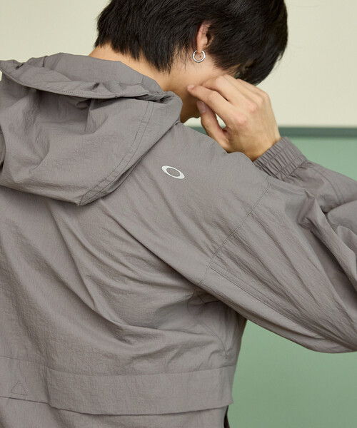 Oakley ナイロンジャケット グレー OAKLEY（オークリー） ナイロンジャケット FGL VAPOR JACKET 1.0 限定
