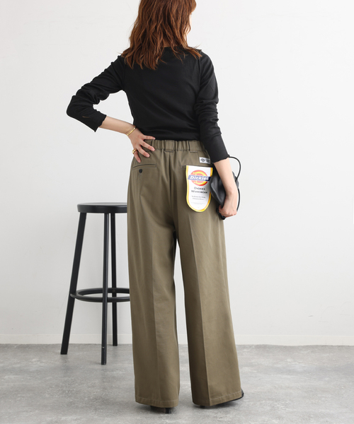 JANESMITH（ジェーンスミス） tシャツ WOOL RIB FRONT STRING PULLOVER