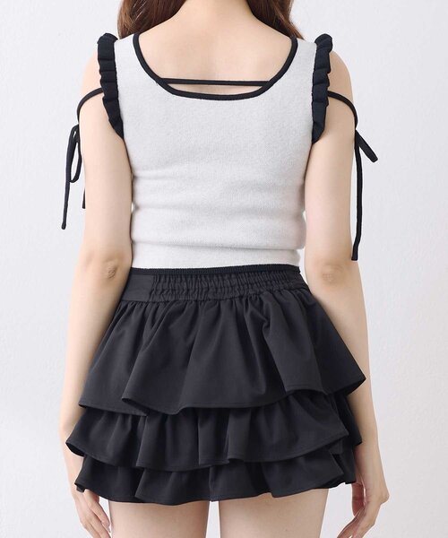 「Belle Charme」 ノースリーブニット FREE ピンク レディース_画像5
