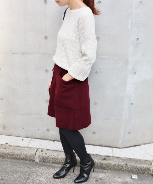 イエナ ニット Lumiere  専用♥ IENA（イエナ） ニット Lumiere ケーブルプルオーバー◇ : ZOZOTOWN