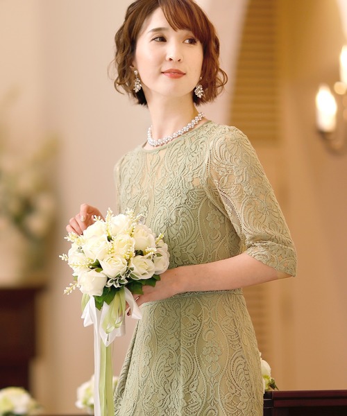 毎回完売 ドレス エレガントレース ロングスカート 結婚式ワンピース お呼ばれ 二次会 セレモニー大きいサイズ対応フォーマルパーティードレス 人気 ブランド Www Yalaphone Com