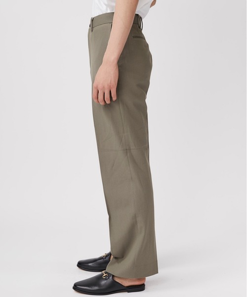 MARKAWARE ウールストレートスラックス　カーキ marka パンツ スラックス 【markaware/marka】STRAIGHT FIT