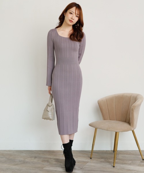 安い特価 ワンピース バックレースリブワンピース ZOZOTOWN PayPayモール店 - 通販 - PayPayモール 低価在庫あ