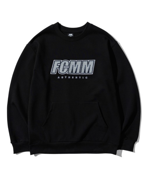 ★韓国の人気★【FCMM】★OBLIQUE GLAMPING SWEATSHIR.T★ FCMM トレーナー スウェット OBLIQUE GLAMPING SWEATSHIRT