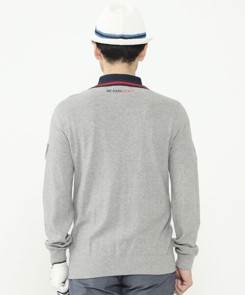 カーディガン BEAMS GOLF PURPLE LABEL / タラッティ ライン カーディガン08