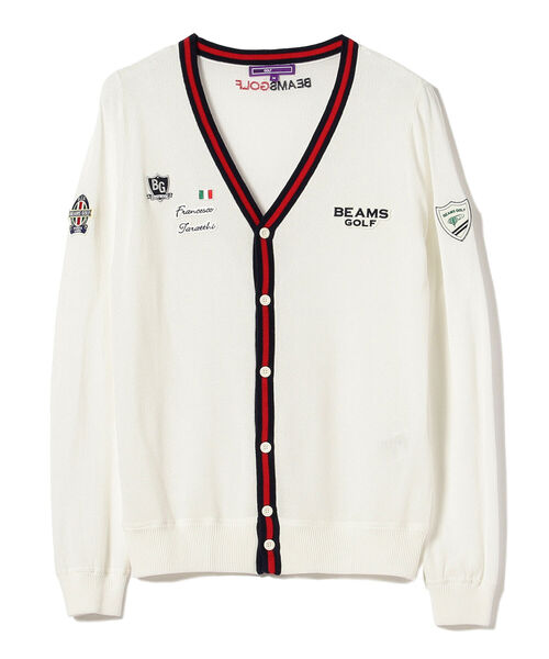 カーディガン BEAMS GOLF PURPLE LABEL / タラッティ ライン カーディガン10