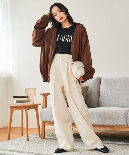 WEGO カーディガン WEGO/ドロップショルダーカーディガン メンズ