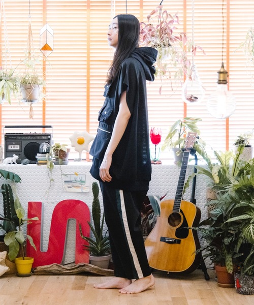 STOF パーカー Fisherman's vest hoodie メンズ レディース