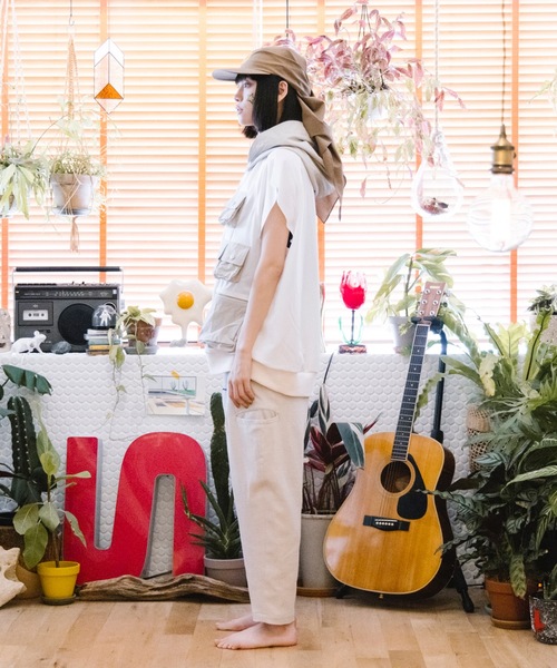 パーカー・フーディ No.0382 weddellsea hood-T (3color) STOF パーカー Fisherman's vest hoodie メンズ レディース
