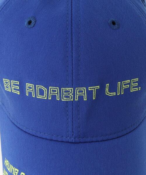 adabat キャップ 帽子 ロゴデザイン レディース : ZOZOTOWN Yahoo!店