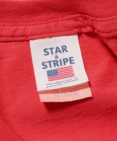 tシャツ STAR＆STRIPE/スターアンドストライプ GA-CITY フロントロゴ 半袖Tシャツ グラフィックＴシャツ カットソー クルーネック STAR&STRIPE tシャツ STAR＆STRIPE/スターアンドストライプ GA