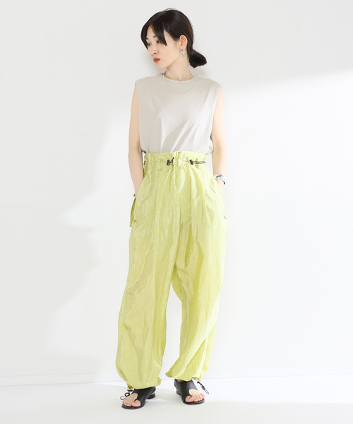 VERMEIL par iena パンツ レディース pelleq x パラシュート