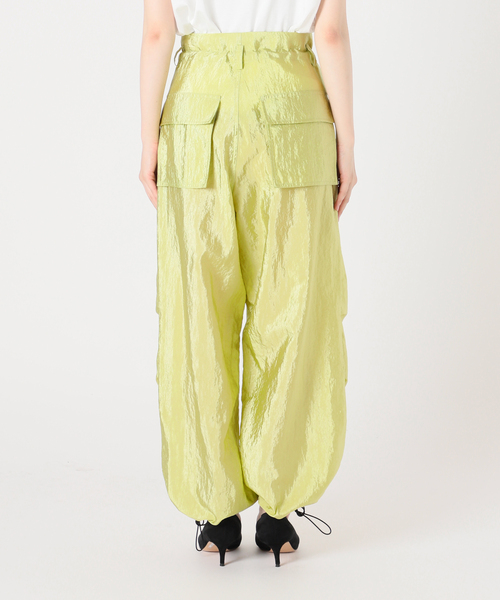 pelleq vermai per iena 完売　カーゴパンツ　38美品 VERMEIL par iena パンツ レディース pelleq x パラシュート
