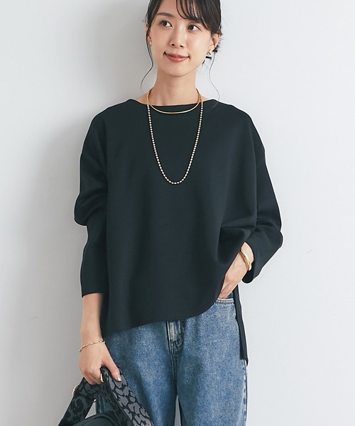 tシャツ 「リバイバルアイテム」ダンボールポンチョカットソー レディース un dix cors tシャツ 「リバイバルアイテム」ダンボールポンチョ