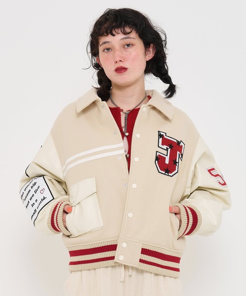 TINA：JOJUN（ティーナジョジュン） スタジャン オリジナルワッペン