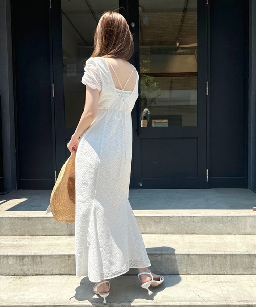 DEICY ワンピース レースバックシャンワンピース : ZOZOTOWN