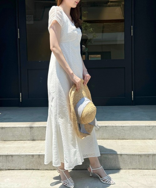 DEICY ワンピース レースバックシャンワンピース : ZOZOTOWN