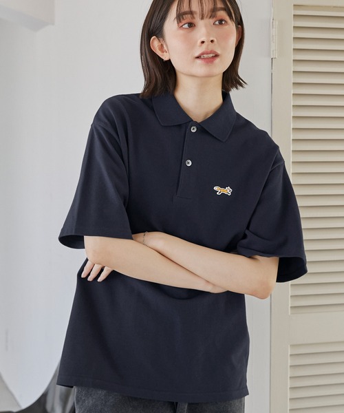 PENNEYS（ペニーズ） ポロシャツ 半袖 別注 THE FOX ロゴ ワンポイント