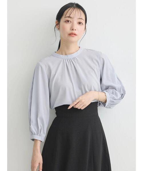 ブラウス シャツ レーススリーブシャツ レディース earth music&ecology ブラウス シャツ レーススリーブブラウス