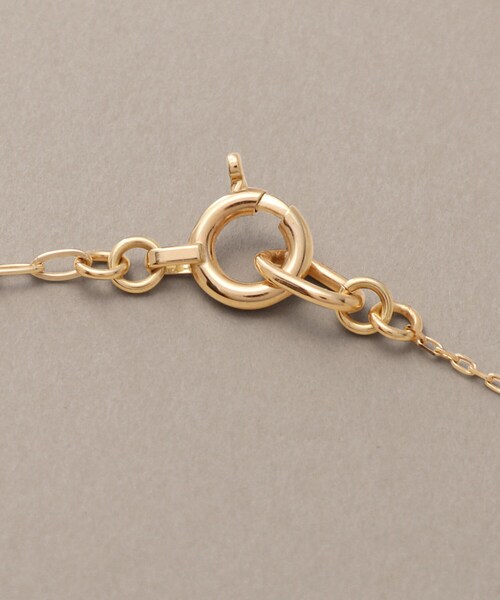 COCOSHNIK（ココシュニック） ネックレス K10ダイヤモンド PCモチーフ