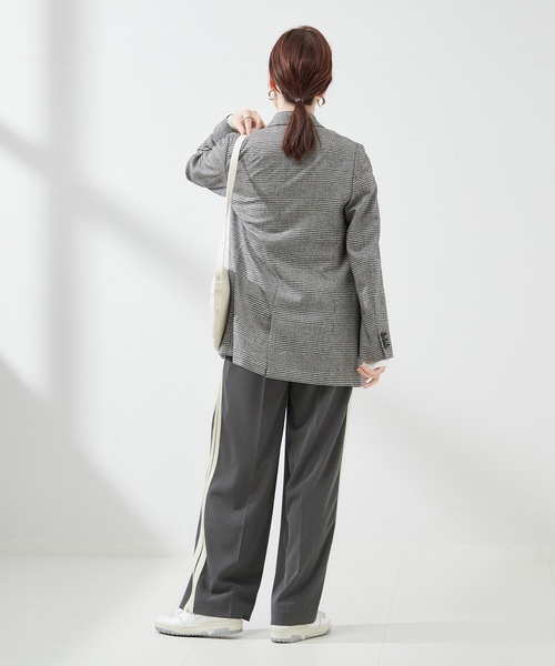 journal standard L'essage スラックス パンツ PE/ツイルライン