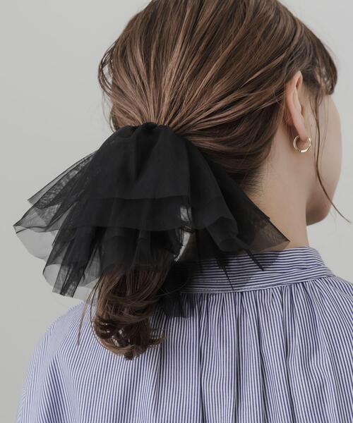 値下げ‼️シュシュ　お花沢山チュールレース　別売りアームカバー 値下げ‼️シュシュ お花沢山チュールレース 別売りアームカバー 値下げ