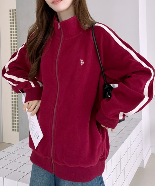 U.S. POLO ASSN.（ユーエスポロアッスン） ブルゾン アウター フリース