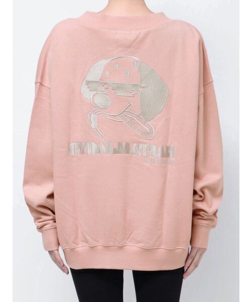 GYDA トレーナー スウェット GYDALMATIAN Vネックスウェット