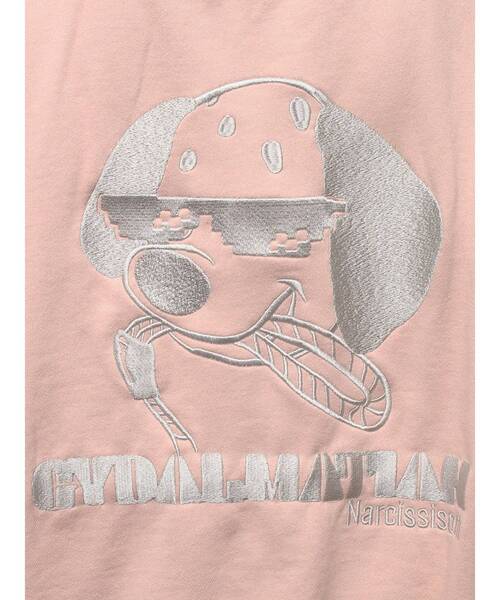 トレーナー スウェット GYDALMATIAN Vネックスウェットトップス レディース ジェイダ GYDA GYDALMATIAN Vネックスウェットトップス （PNK