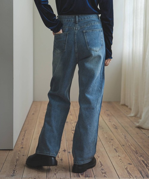 bohmal ジーンズ デニム デニムパンツ 「M〜3L展開」ライン
