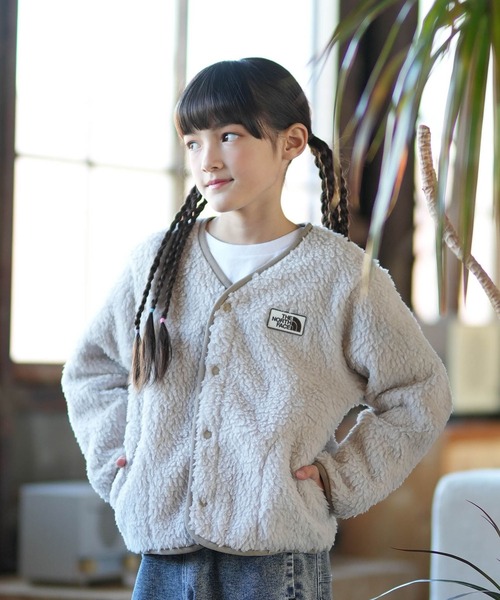 新品 THE NORTH FACE ジャケット カーディガン 軽アウター L THE NORTH FACE（ザ ノースフェイス） カーディガン キッズ ジャケット