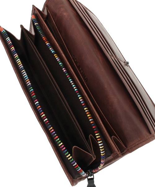 SOLATINA（ソラチナ） 財布 メッシュホースレザーウォレット ロング