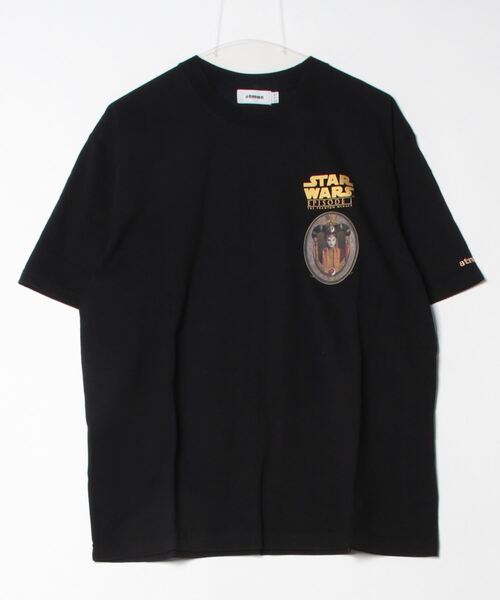 スターウォーズ Tシャツ 黒 アミダラ 映画T ムービーT XZ44 Tシャツ 90s 映画 ムービー スターウォーズ アミダラ