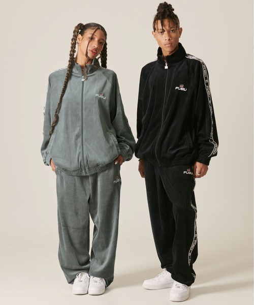 黒パンツ ウエストゴム ロゴプリント COCOMOMO パンツ 「カラー×サイズ展開あり」 さらっと快適、ゆるっと