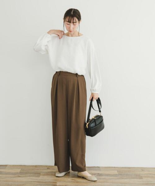 ITEMS URBANRESEARCH（アイテムズ アーバンリサーチ） ワイドパンツ