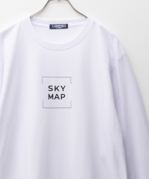 tシャツ T-GRAPHICS ロゴプリント長袖Tシャツ メンズ レディース