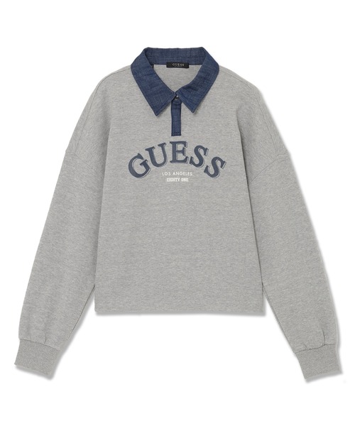 トレーナー スウェット LADIES' L/Slv Collar Sweatshirt スウェット レディース レディース