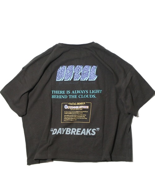 tシャツ HEMP WIDE TEE PRINTED DAYBREAKS 2 レディース メンズ