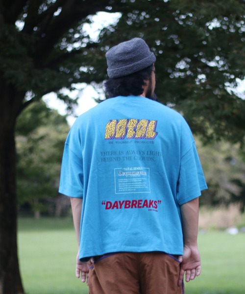 tシャツ HEMP WIDE TEE PRINTED DAYBREAKS 2 レディース メンズ natal design tシャツ HEMP WIDE TEE PRINTED DAYBREAKS 2